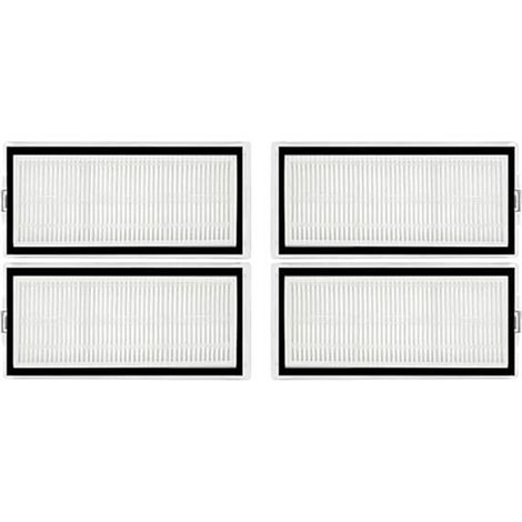 HEPA-Filter für Rob-orock T8 / Q7 MAX / Q7 MAX+ / Q5 Pro / Q8 MAX / Q5 Pro+ / Q8 MAX+ Saugroboter – 4er-Pack – Hochwertig – Langlebig