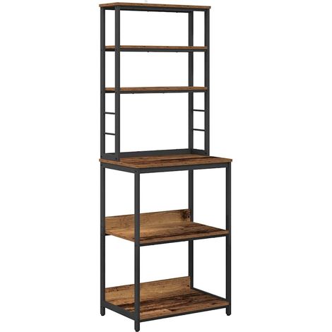 Maison Exclusive - Küchenregal Altholz 60 x 40 x 168 cm Holzwerks