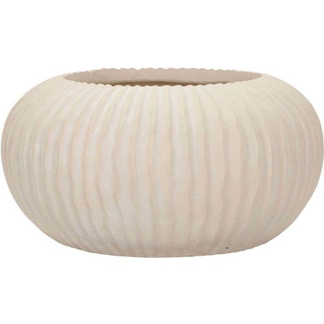 Vase en magnésie Mist 35 x 18 cm