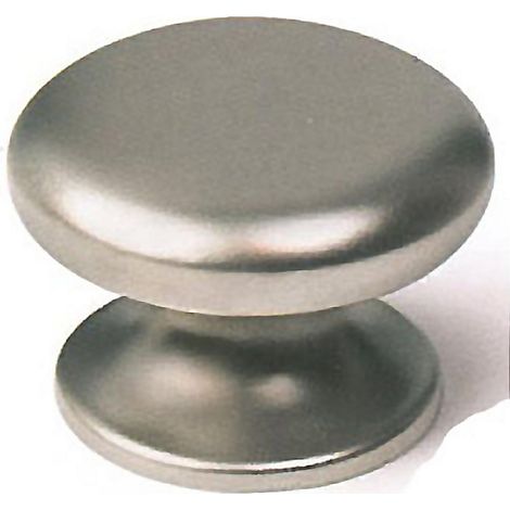 NESU pomo 30mm. cromo mate 05317 , Pomo tirador para muebles,cajoneras,cómodas,etc. - Fabricado en zamak. - Cromado mate. - Diámetro 30mm. - Incluye tornillo pasante.