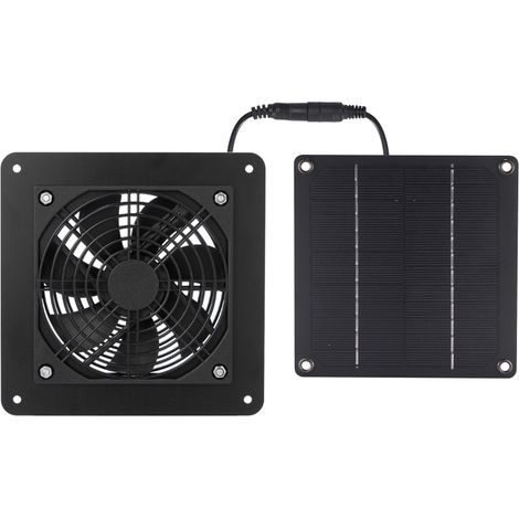 Ventilateur d'extraction solaire 3W pour animaux de compagnie, extérieur, haute vitesse de rotation, longue durée de vie (1/5)