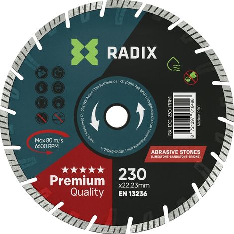 Radix - Diamantschijf - 230 mm - Premium (1/3)