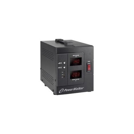 PowerWalker AVR 2000/SIV régulateur tension noir 2000 VA (1/3)