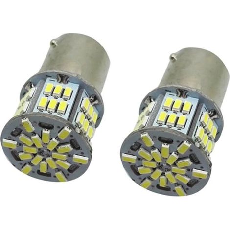 2 Pièces 1156 LED lumière feu stop de voiture 54 smd LED lumière Feu stop 12v-24v 1156 lumière lumière