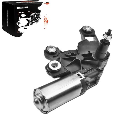 Motor del limpiaparabrisas trasero, 12 V, conector de 4 pines, compatible con Audi A4 Avant 8D5 B5, componentes de calidad automotriz, ajuste estándar. (1/5)