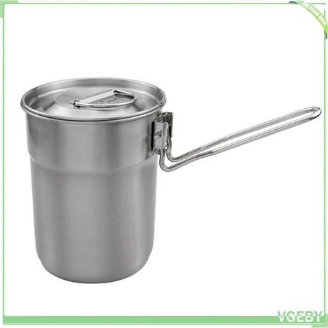 Tasse de voyage - FAFEICY - 1000 ml - Acier inoxydable - Poignée verrouillable - Couvercle ventilé (1/5)