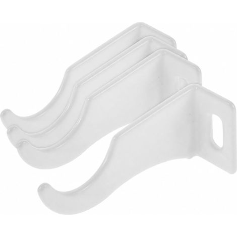 Crochets pour Radiateur en Acier, Lot de 4 Pièces (1/5)