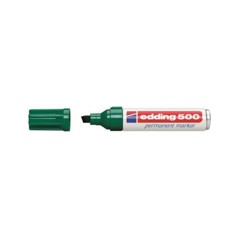 Marcador Permanente Edding 500 Verde (4-500004) (4500004) (1/2)
