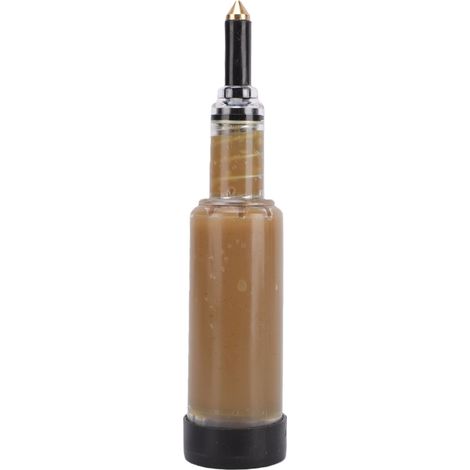 Pistolet à graisse pour tronçonneuse, 2 pièces, lubrifiant cylindrique Portable pour outils manuels, équipement de pelouse