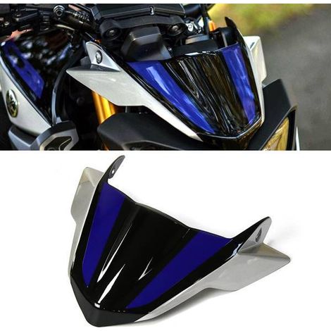 Fits Yamaha MT-09 SP 17-20 motorcycles, headlight spoiler and beak modification. (1/5)
