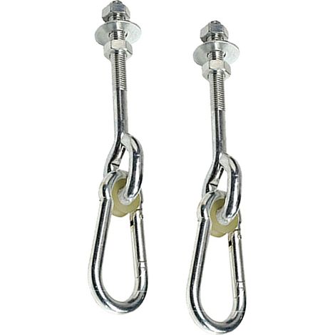 Ceiling Hook, Suspension Hooks, Fixing Screws for Swing, Wood and Concrete Set, Yoga, Hammock, Hanging Chair, 150kg - 150mm (1/5)
