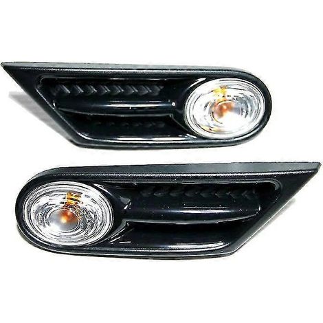 Seitenblinker LED für BMW Mini Cooper R56 R57 R58 R59 (2007–2013), OEM 63137260202 63137260201 – Schwarz und Klar (1/5)