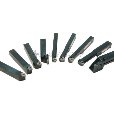 Juego de herramientas de 9 piezas para torno de metal HOLZMANN 9tlg12 (1/5)