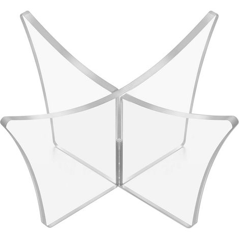 Support à ballons en acrylique transparent pour basketball, football, volleyball et softball. (1/5)