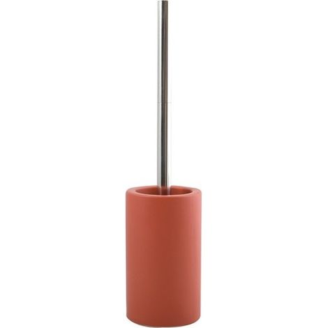 Brosse wc avec support Céramique TUBE-MATT Terracotta mat Spirella