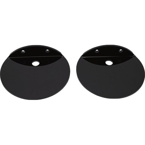 Petite étagère flottante multifonctionnelle en acrylique étanche, fixation murale mini pour chambre à coucher ou salon (1/5)