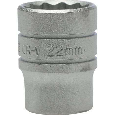Llaves de vaso bihexagonales 1/2" 22 mm TENGTOOLS 74311309