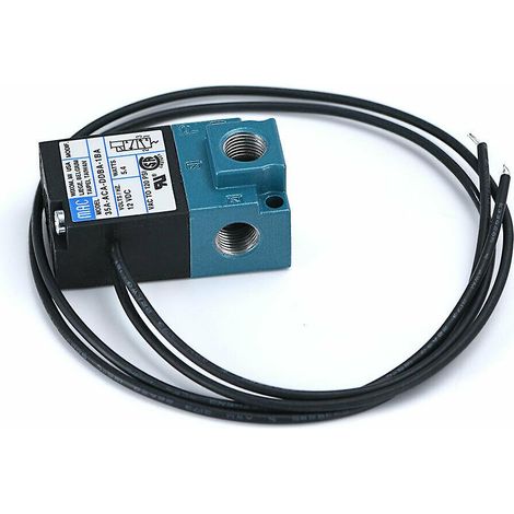 Mac Ecu 3-Wege-Magnetventil für elektronischen Turbolader, 12 V DC, 5,4 W, 35 A - ACA-DDBA-1BA