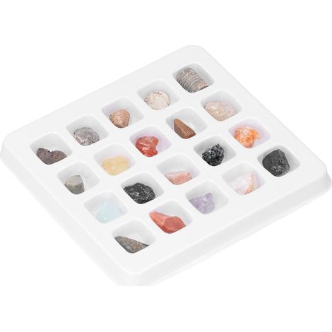 20 sortes de pierres précieuses en cristal, ornements colorés pour les chakras, idéales pour les enfants, les enseignants et les collectionneurs. (1/5)