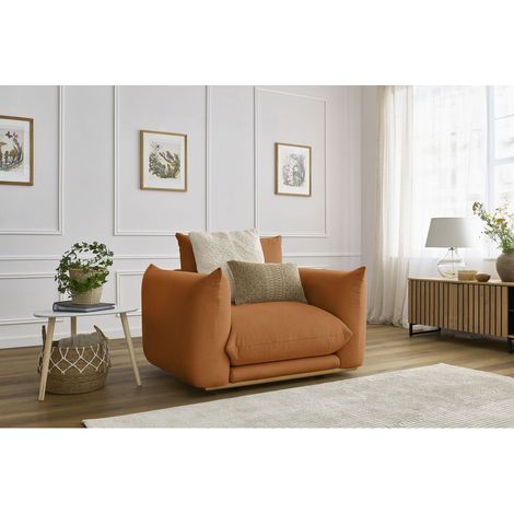 BOBOCHIC - Fauteuil ERNEST Orange (1/5)