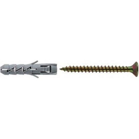 FIXer la cheville d'expansion 10x50mm avec vis 5.0x60mm et perceuse, [OP 8] (1/5)