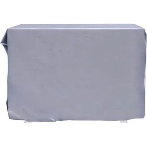 Housse Climatiseur Extérieur, Plus épaisse Climatiseur Protection Extérieure, Anti Poussière Anti Neige Imperméable Résistant Au Soleil Housse Climatiseur Protection, Gris(96 40 70 cm) (1/4)
