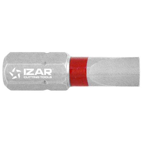 IZAR PUNTA DESTORNILLADOR 1/4" PLANA 6.51.225 (CAJA 5U (1/2)