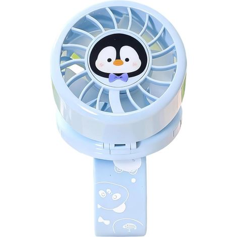 Montre Enfant Mini Ventilateur Mignon Rechargeable 3 Vitesses (1/5)