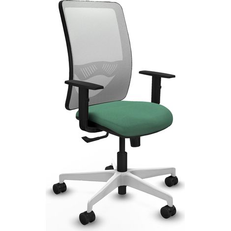 Chaise de bureau piqueras y crespo Zulema noir mousse épaisse (1/2)
