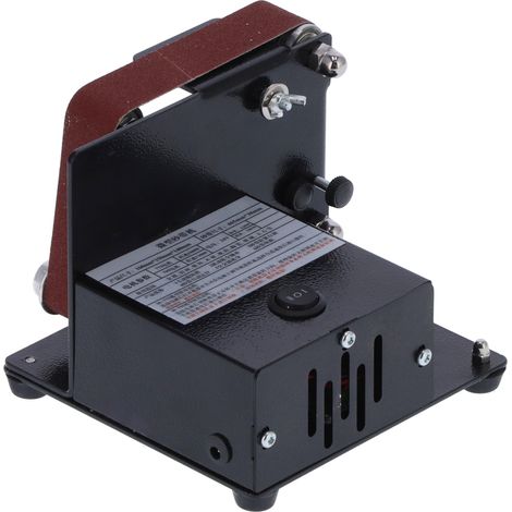 Mini ponceuse à bande, machine de polissage et de meulage à faire soi-même, ponceuse de table pour métal et verre XYF‑30‑795 CC 24 V (1/5)