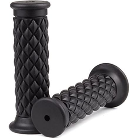 2 puños para manillar de motocicleta, puños universales para motocicleta, puños de goma antideslizantes para manillar, puños de goma suave para motocicleta para scooter, quad, cruiser, todoterreno (ne (1/4)