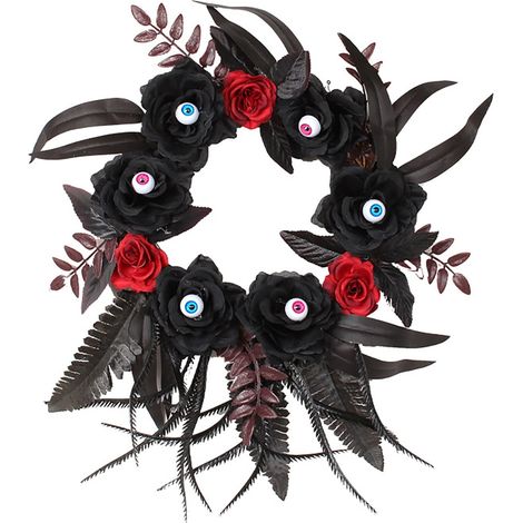 Guirlande Halloween - Couronne Artificielle Pour Porte D'Entrée - Motif Squelette Avec Panneau Bienvenue - Décoration Intérieure Et Extérieure - 1 Pièce (1/5)