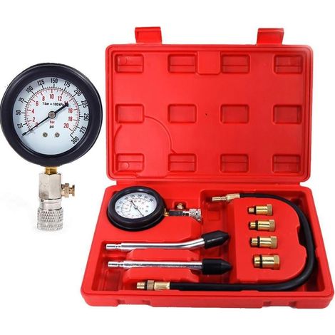 Pneu Kit Testeur Manomètre Type Rapide Outil Test (1/5)