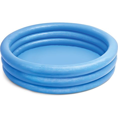Aufblasbares duschbecken blau 168 x 41 cm intex 58446