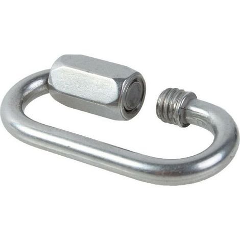 Mousqueton en Acier Inoxydable 304, Anneau de Connexion Rapide 8mm, Mousqueton pour Animaux, Accessoires Maritimes en Métal (1/3)