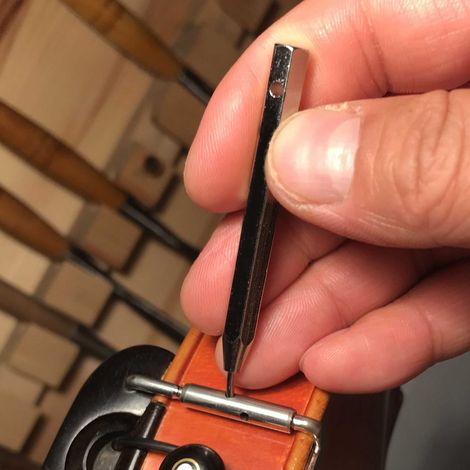 Mini mentonnière pour violon, tige de mentonnière, tournevis, clé à vis, outil accessoire pour violon (1/5)