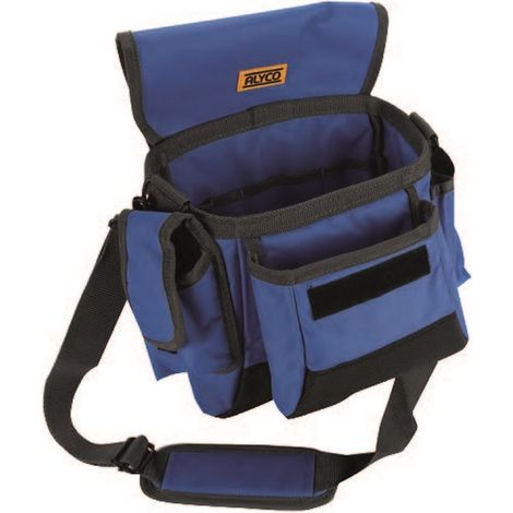 SAC EN NYLON AVEC BANDOULIÈRE 27x25x12 CM