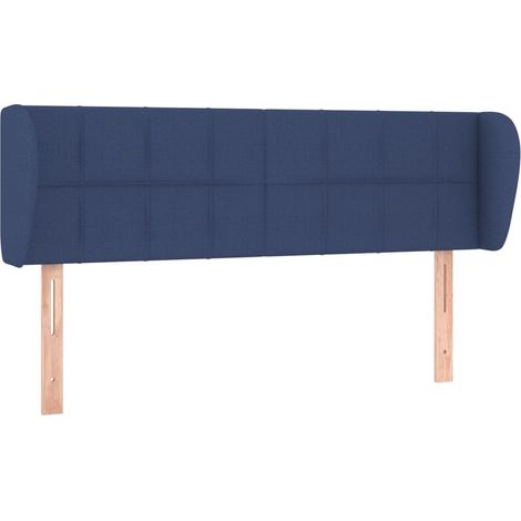 Maison Exclusive - Testiera ad Orecchio Blu 147x23x78/88cm in Tessuto