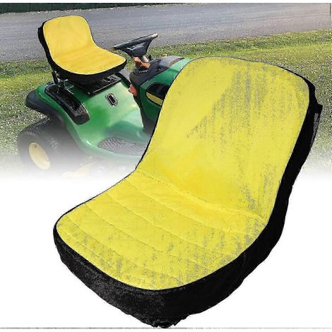 Housse de siège rembourrée LP92334 pour tondeuses autoportées John Deere et Gator, résistante aux intempéries, jusqu'à 45,7 cm de hauteur, en tissu Oxford 300D. (1/5)