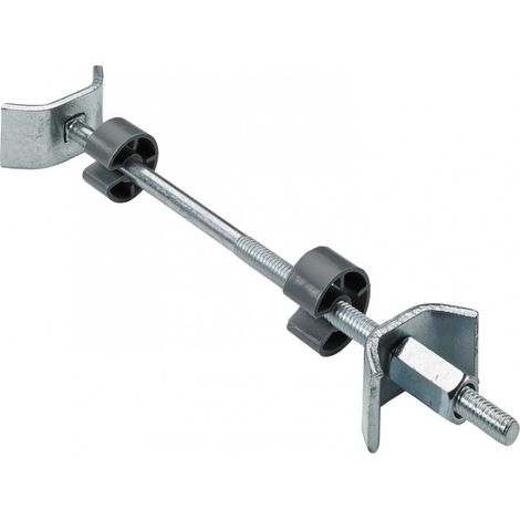 Juego de 2 conectores para encimera HETTICH de acero cromado, l.150 mm HETTICH