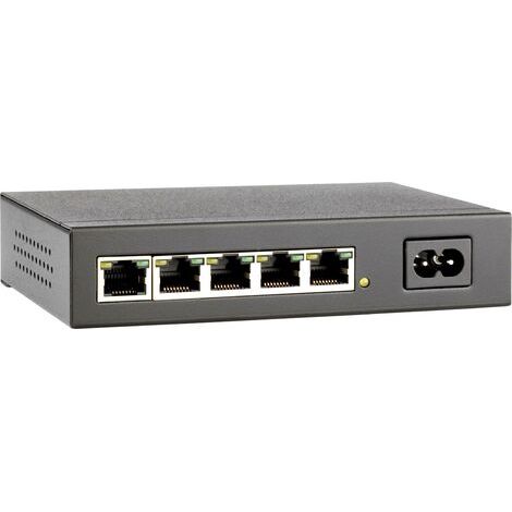 Switch réseau Renkforce 5 ports 1 GBit/s Y444311 (1/5)