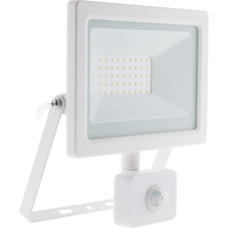 Projecteur LED étanche IP44 2400lm 30W - Blanc - Elexity (1/4)