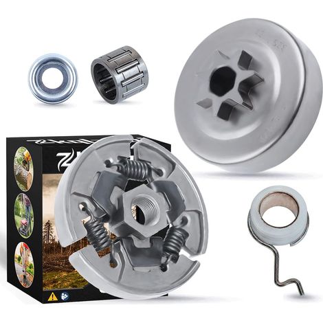 Kit d'embrayage MS250 MS170, pour STIHL 021 023 025 MS210 MS230 MS250 017 018 MS170 MS180, 1123 160 2050, ensemble d'embrayage, tambour d'embrayage, pignon de chaîne .325/7T- (1/5)