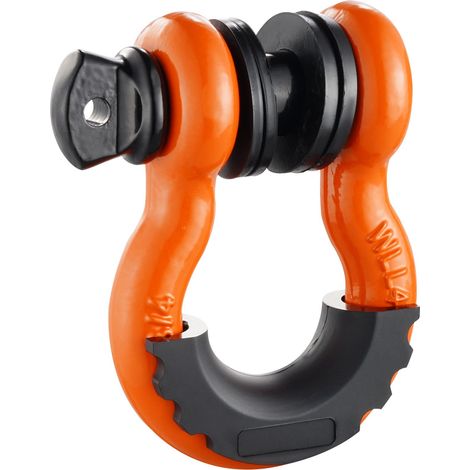 Élingue D-Shackle 19 mm, 2 pièces avec axe fileté 22,2 mm, résistance rupture 28,5 tonnes (1/5)