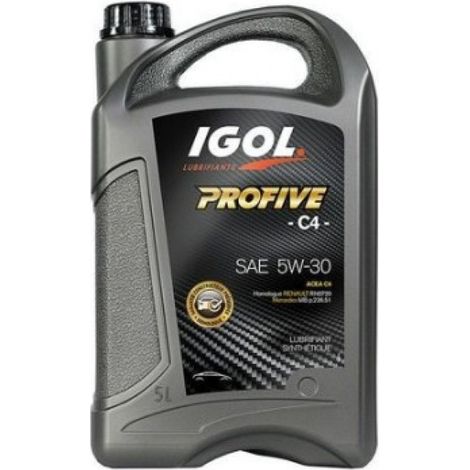 Huile moteur PROFIVE C4 5W30 5L IGOL