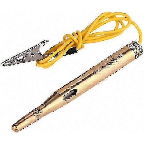 Testeur de circuit automobile 6-12 V - Outil de diagnostic électrométrique de type crayon compatible avec les tests électriques automobiles (1/4)