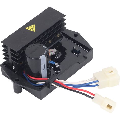 Automatischer Spannungsregler 10-15 kW, Einphasen-6-Leiter-400-V-470-µF-Generator-AVR-Stabilisator für BINSON KL1130, KL1100 und KL1180 (1/5)