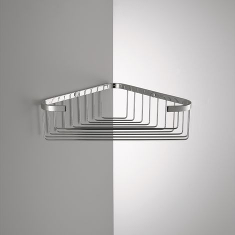 COLOMBO DESIGN Contract cestino angolare cromato codice prod: B96130CR
