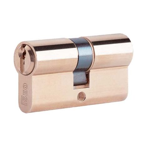 CILINDRO SAGOMATO 8209 ISEO  OTTONE CHIAVI 3 CAMMA DIN MM 70 30+40