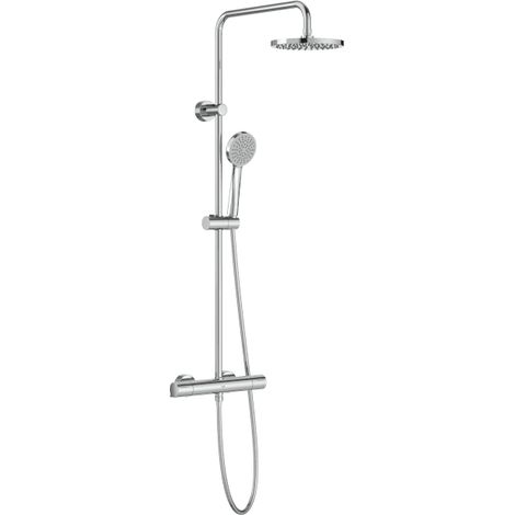ROCA T-Basic - Columna de ducha termostática VICTORIA Cromado (1/5)
